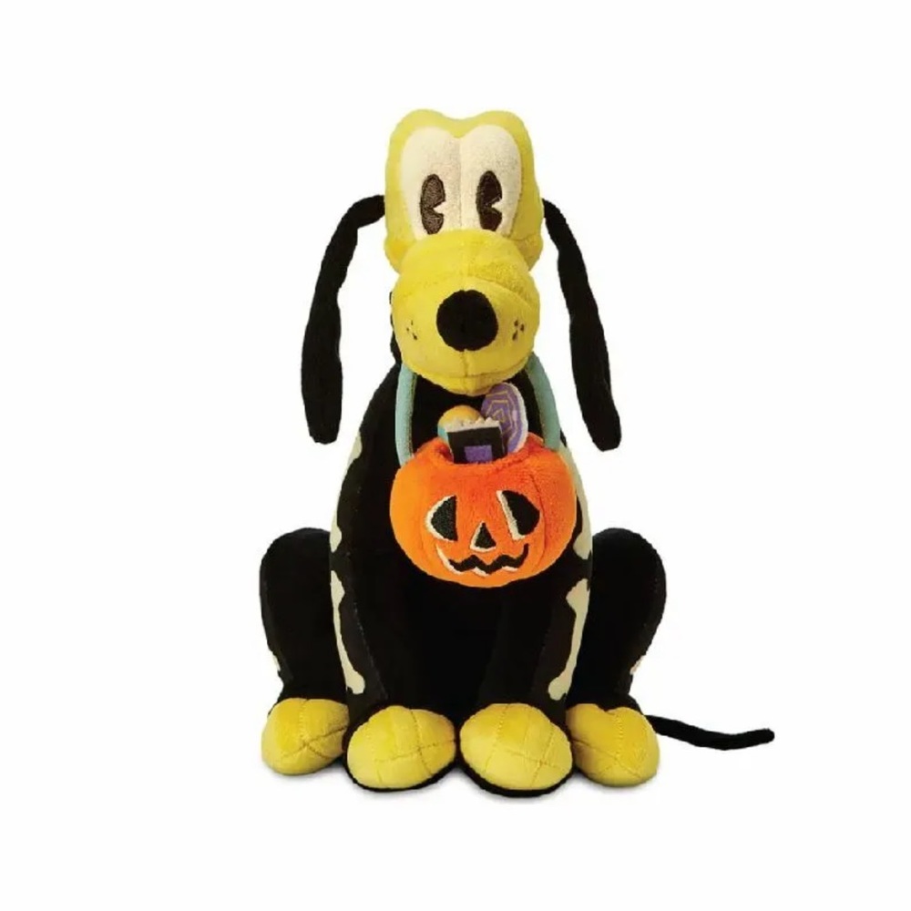 Disney Pluto Skeleton Halloween Plush
New No Tag